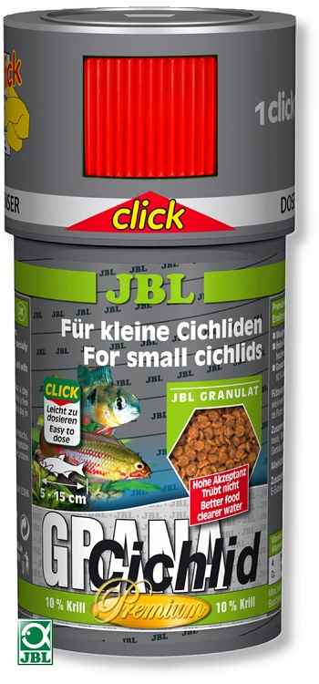 JBL GRANA CICHLID 100ML-44 g. PREMİUM GRANÜL YEM 