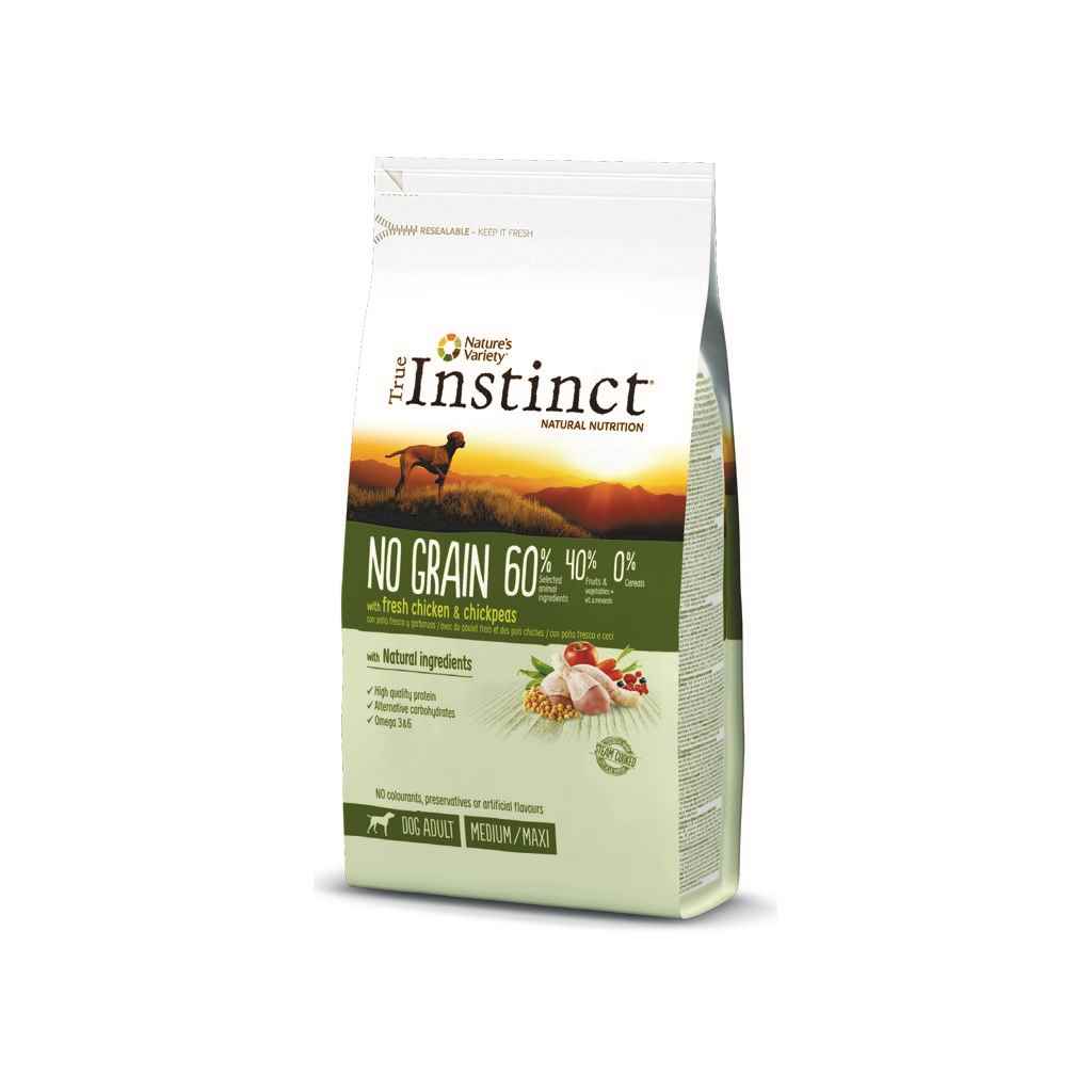 T INSTINCT DOG NO GRA.MED/MAX ADU.CHICKEN 2kg