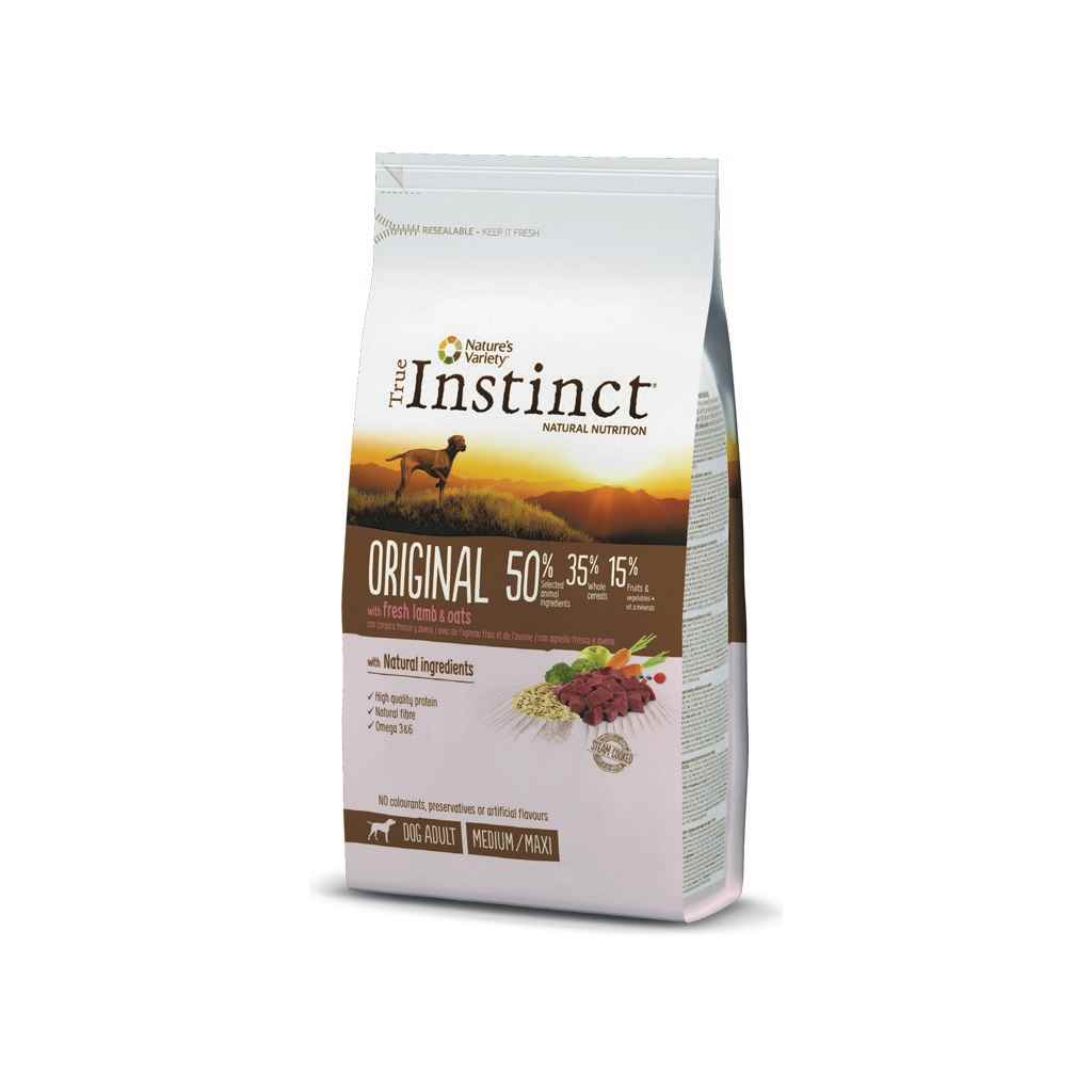 T INSTINCT DOG ORI.MED/MAX ADULT LAMB 2kg