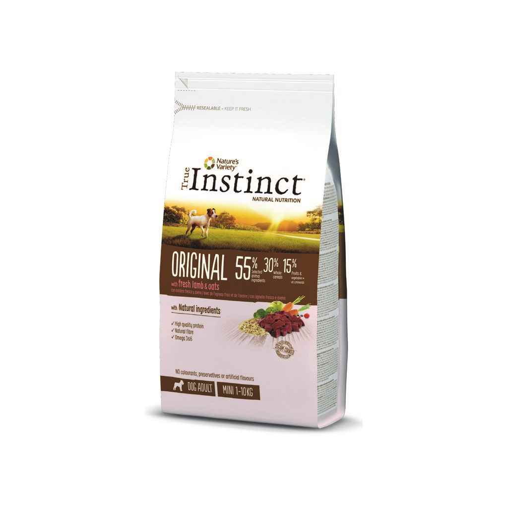 T INSTINCT DOG ORI.MINI ADULT LAMB 2kg