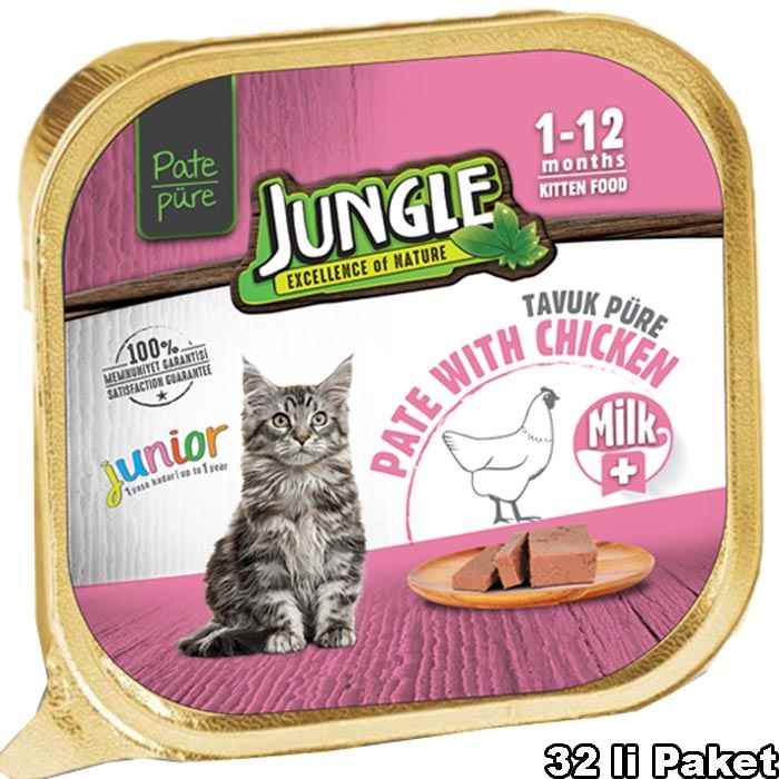 Jungle Yavru Kedi 100g 32