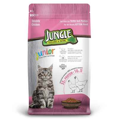 Jungle 15 kg Yavru Kedi Maması Tavuklu