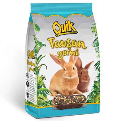 Quik Tavşan Yemi 750 gr 5'li