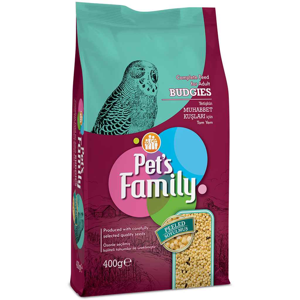 PETS FAMILY MUHABBET YEMİ SOYULMUŞ 400G