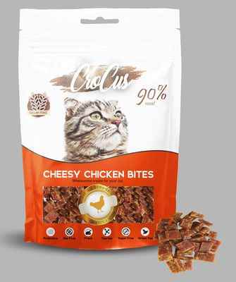 CROCUS BITES TAVUKLU TAHILSIZ KEDİ ÖDÜLÜ 80 GR