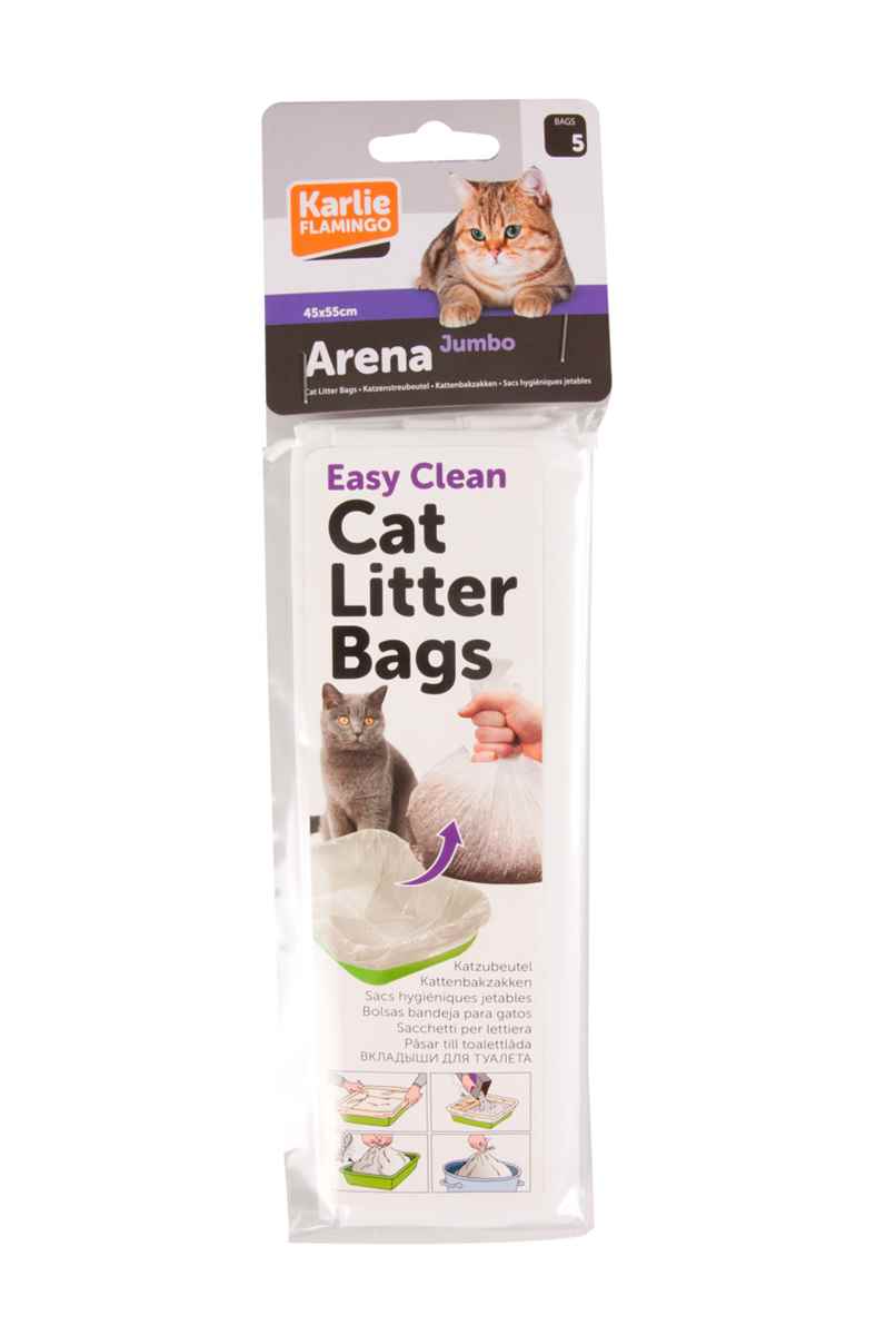 Karlie KEDİ TUVALETİ POŞETİ JUMBO 5Lİ