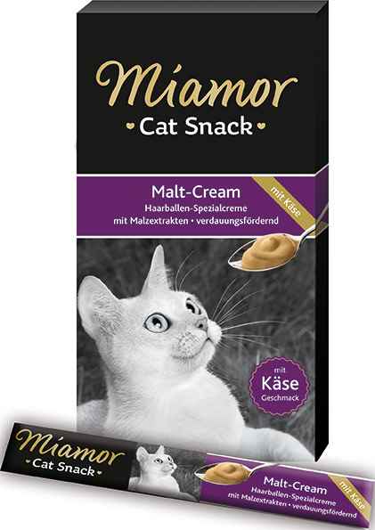 MIAMOR CREAM MALT-PEYNİR KEDİ ÖDÜLÜ 6X15 g