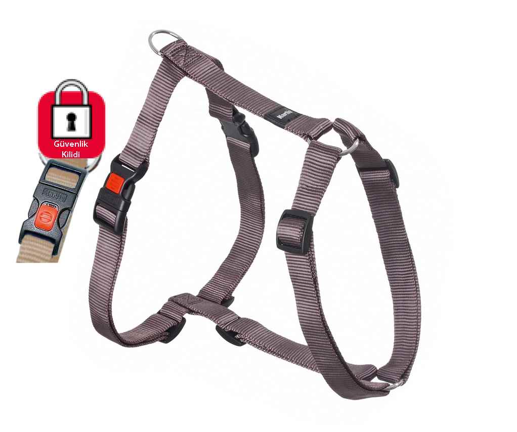 Karlie KİLİTLİ GÖĞÜS TASMA S 35-50CM KOYU MAVİ  