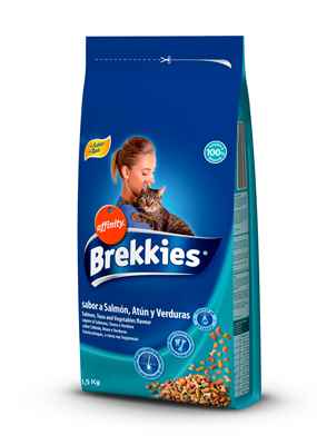 BREKKIES EXCEL CAT MIX FISH 1.5 KG