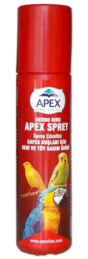 APEX SPREY (KAFES KUŞLARI DERİ VE TÜY BAKIM)