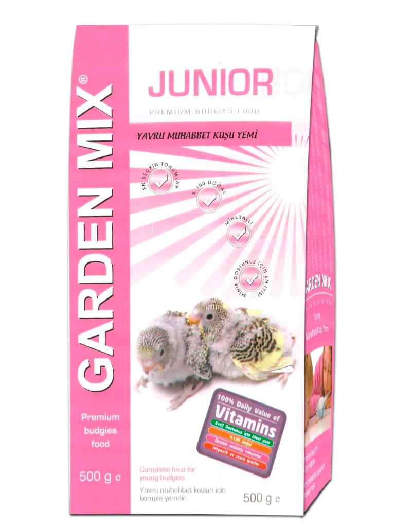 GARDENMİX JUNİOR KUŞ YEMİ 500 g.