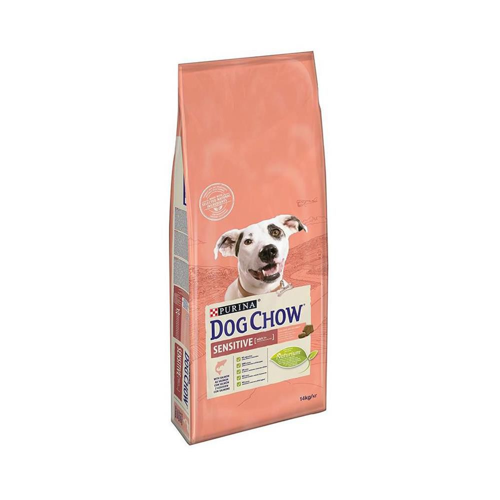 Dog Chow Sensitive Somonlu ve Pirinçli 14 kg Yetişkin Köpek Maması