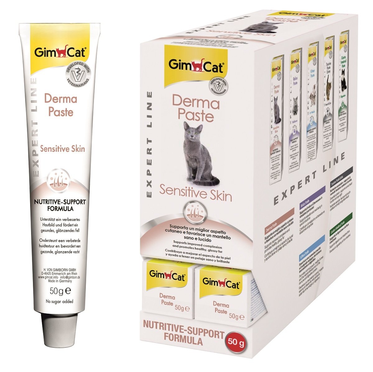 Gimcat Kedi Macunu Derma Paste 50gr