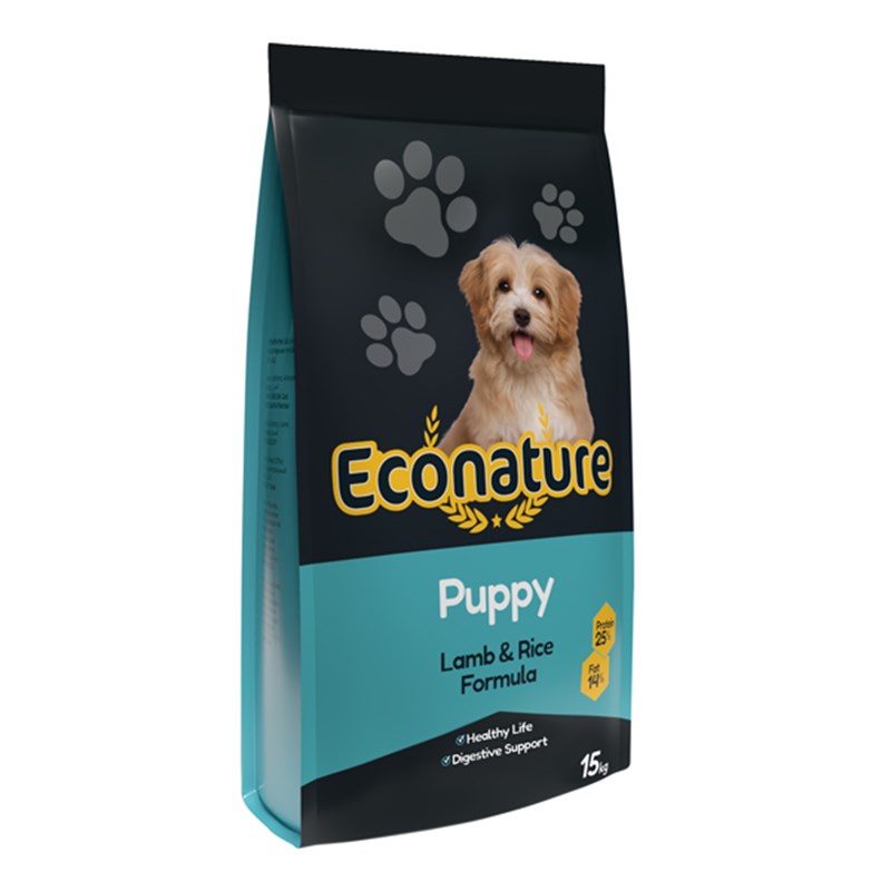 Econature 1 Kg Kuzu Etli Yavru Köpek Maması