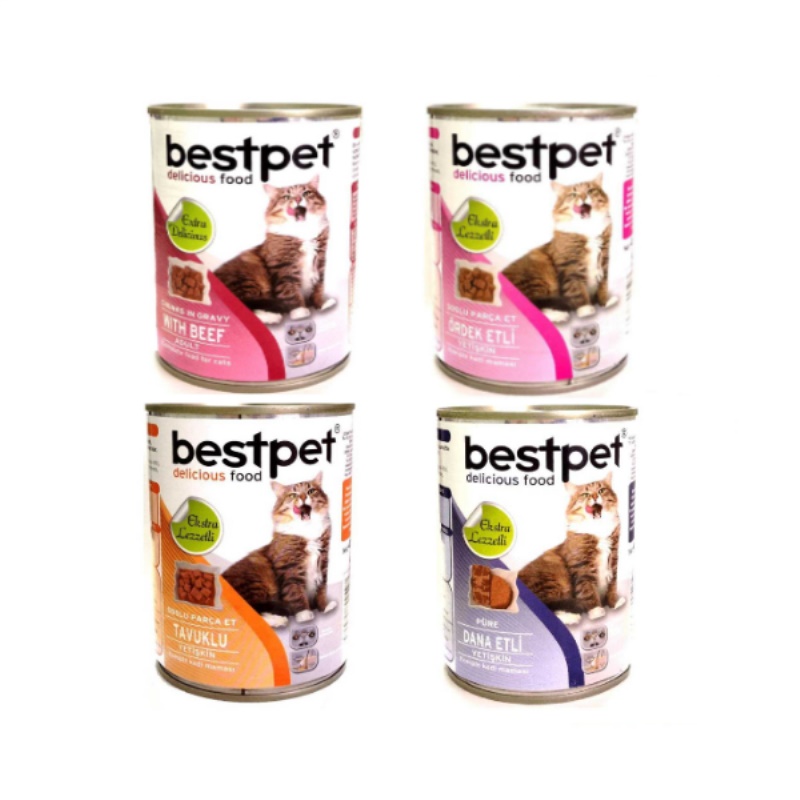 Bestpet Kedi Konservesi 400 gr 24 adet