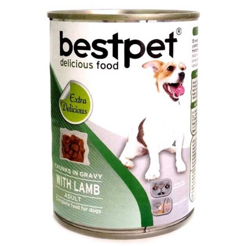 1 Ader BestPet  Konseve Köpek Maması 400 gr 