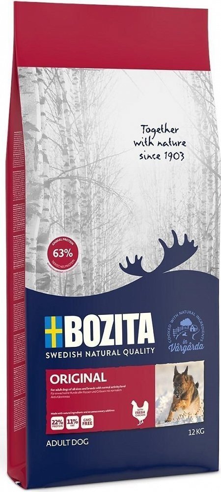 Bozita Naturals Original Tavuklu Yetişkin Köpek Maması 12 Kg