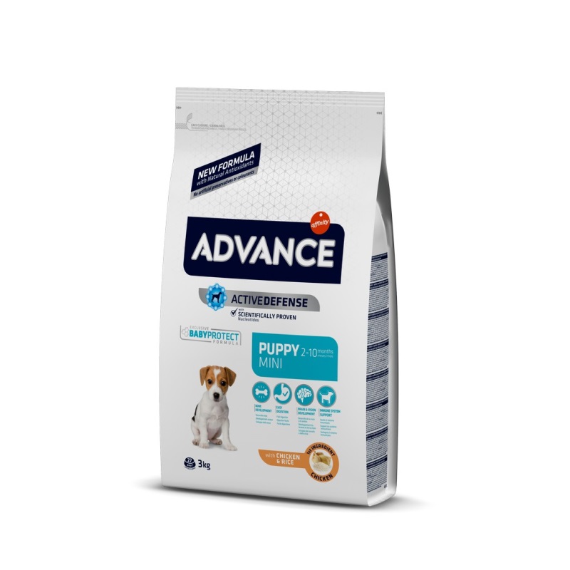 Advance Tavuklu ve Pirinçli Küçük Irk Yavru Köpek Maması 3kg