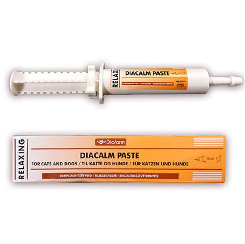 Diafarm Diacalm Paste Kedi ve Köpek Sakinleştirici Bitkisel Macun 30 Ml