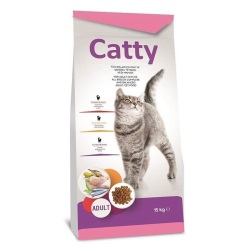 Catty Tavuklu Yetişkin Kedi Maması 15 Kg