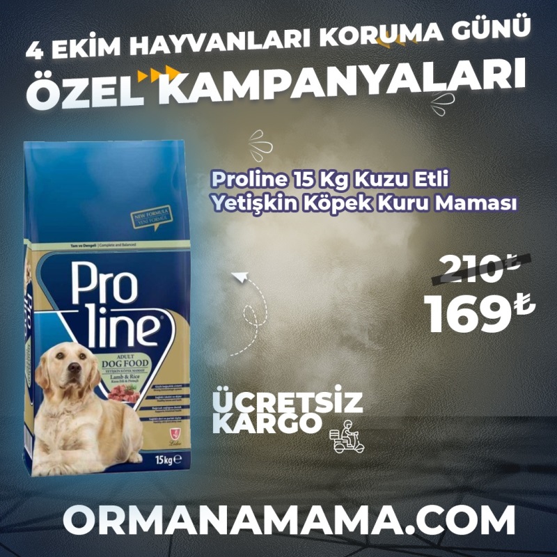 Proline 15 Kg Kuzu Etli Yetişkin Köpek Maması