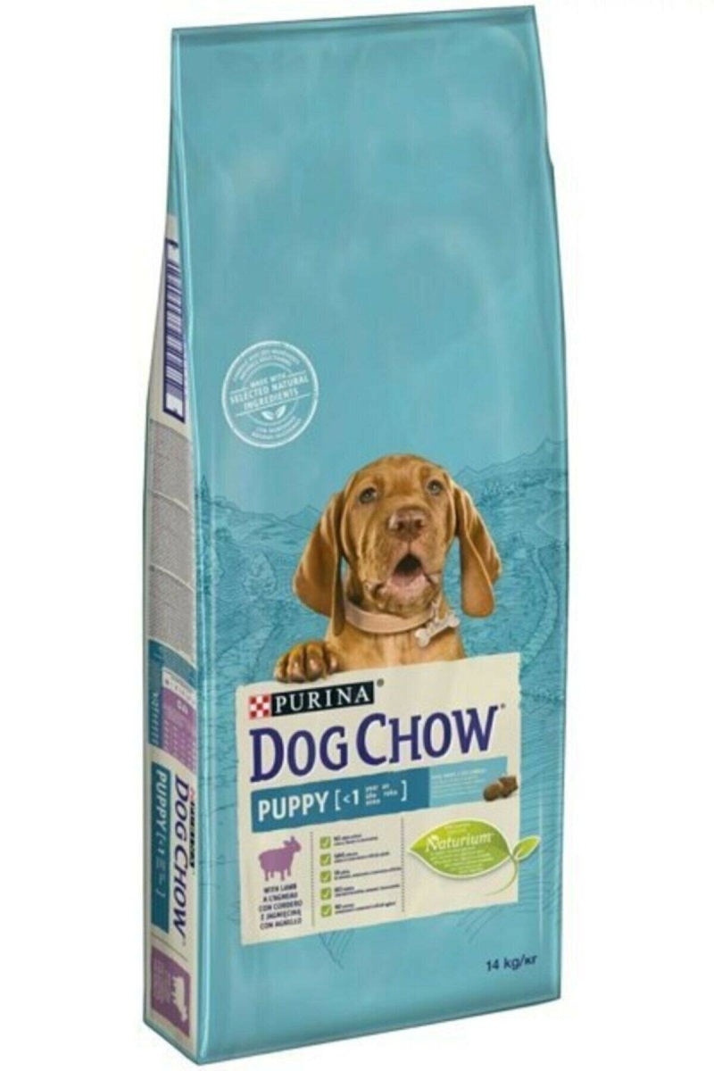 Dog Chow Puppy Lamb Kuzu Etli Yavru Köpek Maması 14kg