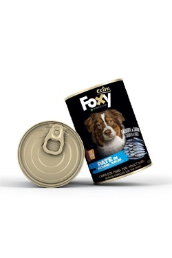 Foxy Ezme Yetişkin Köpek Hamsi Sardalyalı Konserve 400 Gr 