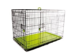 M-Pets TEL KAFES İKİ KAPILI YEŞİL 122x76x84 CM